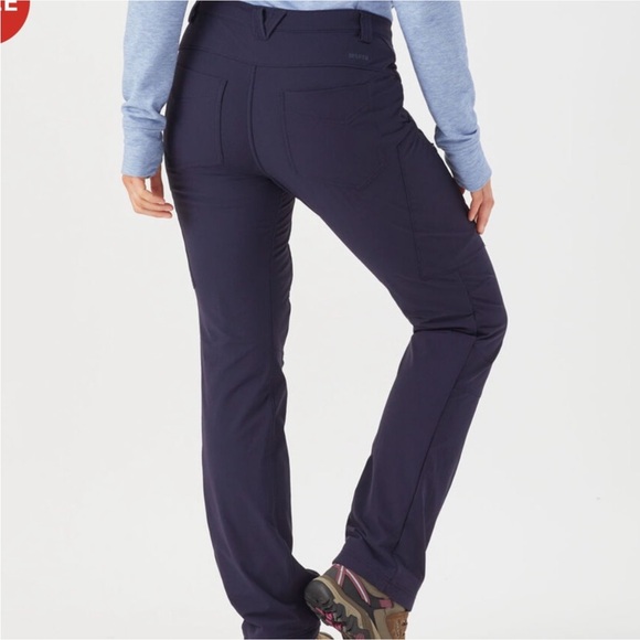 Duluth Trading Co Pants - Duluth Trading Co Pants Womens 14x33 Black Flexpedition Hiking Stretch Outdoors